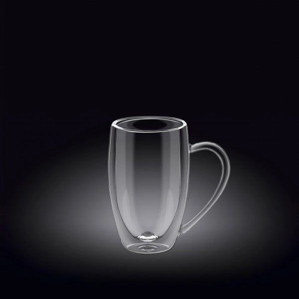 Wilmax 150ml Glass Double-Wall Cup