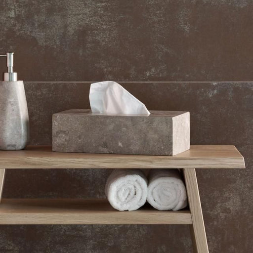 Aquanova Conor Large Tissue Box - Beige