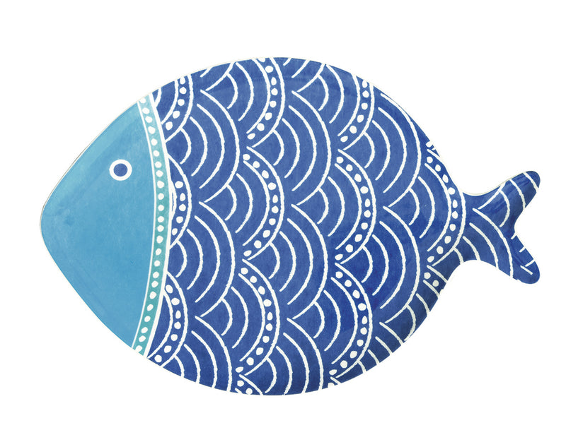 Easy Life Sea Friends 31x21.5cm Dish - Blue