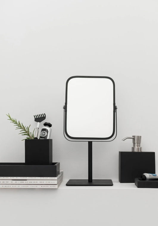 Aquanova Moon Bathroom Tray - Black