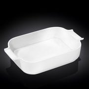 Wilmax 34x21.5cm Baking Dish with Handles - White