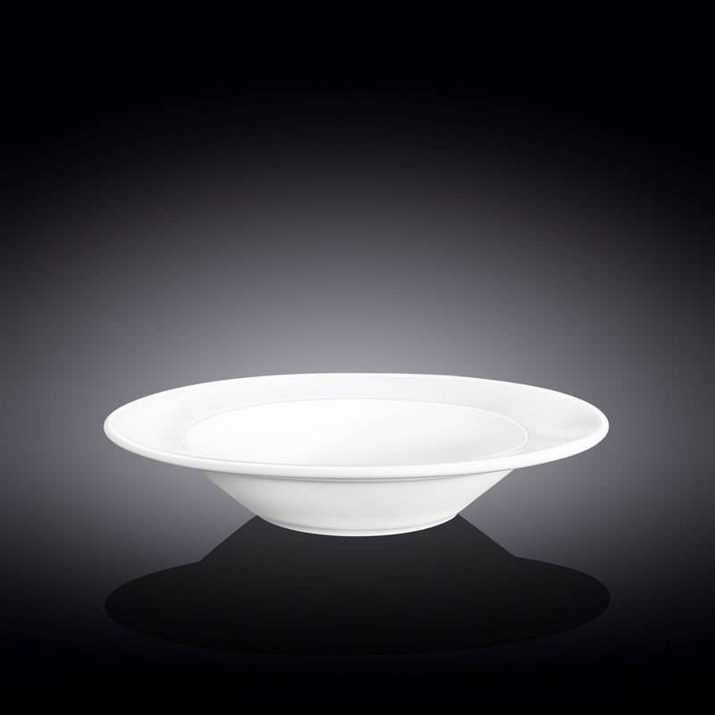 Wilmax Stella Pro 25.5cm Deep Plate - White