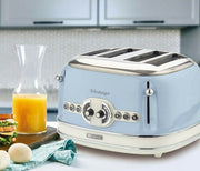 Ariete Vintage 156 4-Slice Toaster - Blue