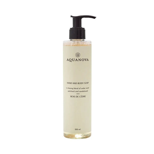 Aquanova Paris 250ml Liquid Hand&Body Soap - Cedarwood