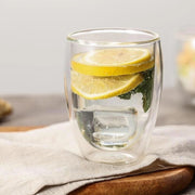 Wilmax 200ml Double-Wall Glass Tumbler