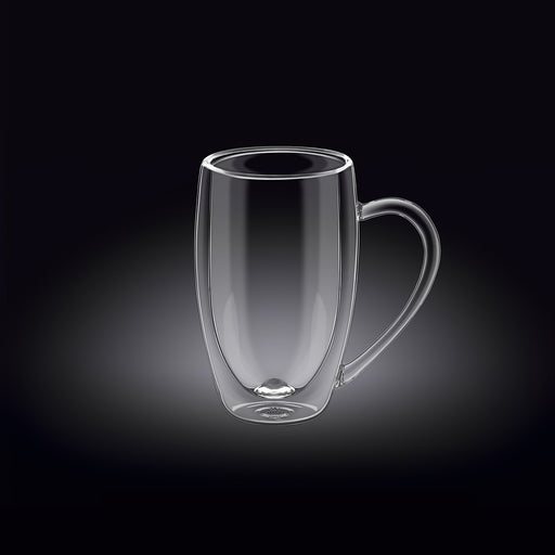 Wilmax 200ml Glass Double-Wall Cup