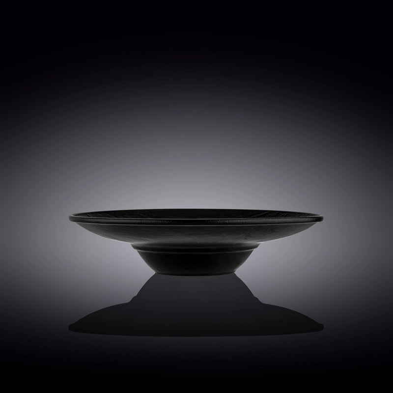 Wilmax SlateStone 27cm Deep Plate - Black