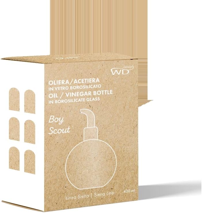 Easy Life 400ml Glass Oil/Vinegar Scout Bottle