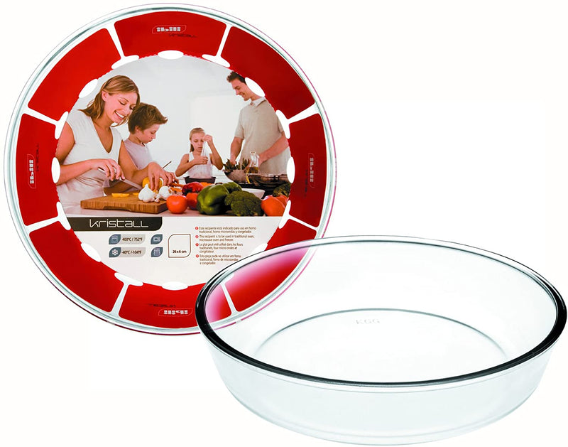 Ibili Kristall 26cm Glass Pie Mold