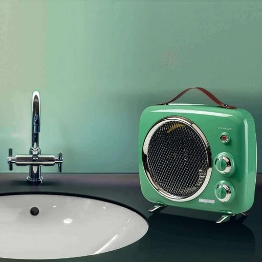 Ariete Vintage 808 Retro Fan Heater - Green