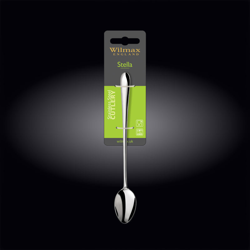 Wilmax Stella 19.5cm Longdrink Spoon - Silver