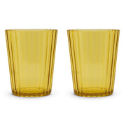 Easy Life 370ml Acrylic 2-Piece Tumbler Set - Amber
