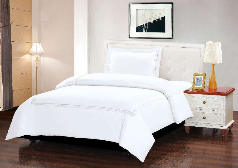 ARMN Naturesoft 3-Piece Single Duvet Cover Set - White