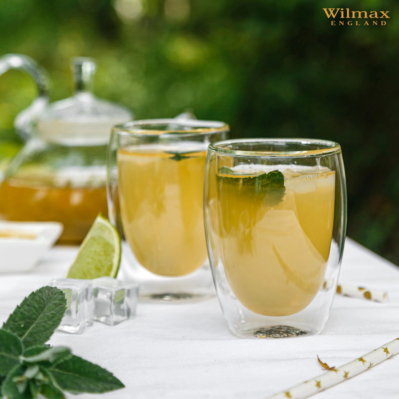 Wilmax 150ml Double-Wall Glass Tumbler