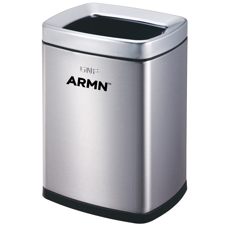 ARMN Roma 6L Waste Bin - Silver