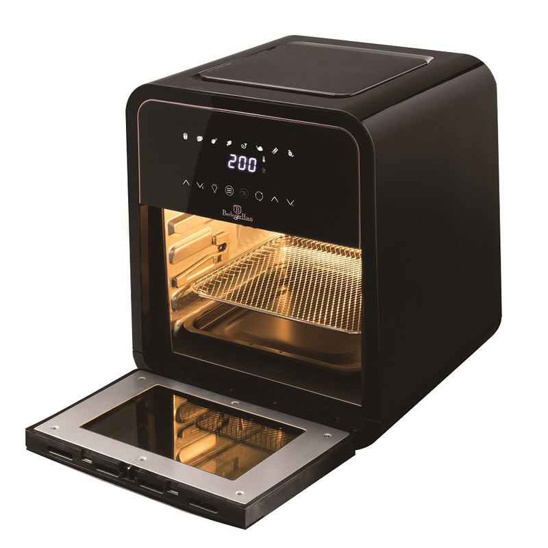 Berlinger Haus 12L Air Fryer Oven - Black-Rose Collection