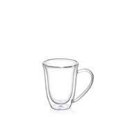 Wilmax 200ml Double-Wall Glass Cup