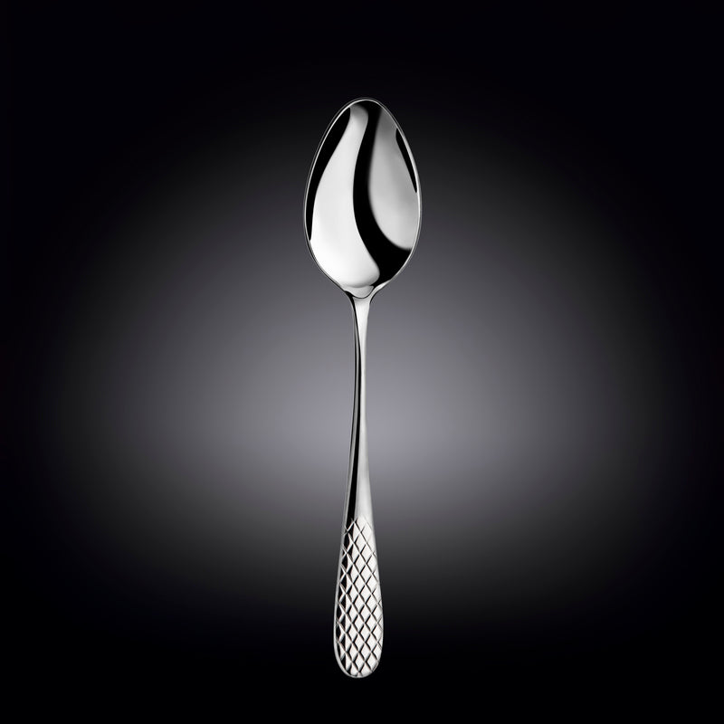 Wilmax Julia 23.5cm Steel Serving Spoon - Silver
