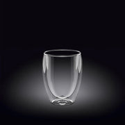 Wilmax 150ml Double-Wall Glass Tumbler