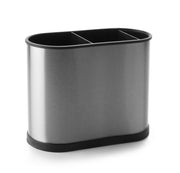 Ibili 22x18cm Rectangular Utensil Holder - Steel