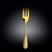 Wilmax Julia 23cm Steel Serving Fork - Gold