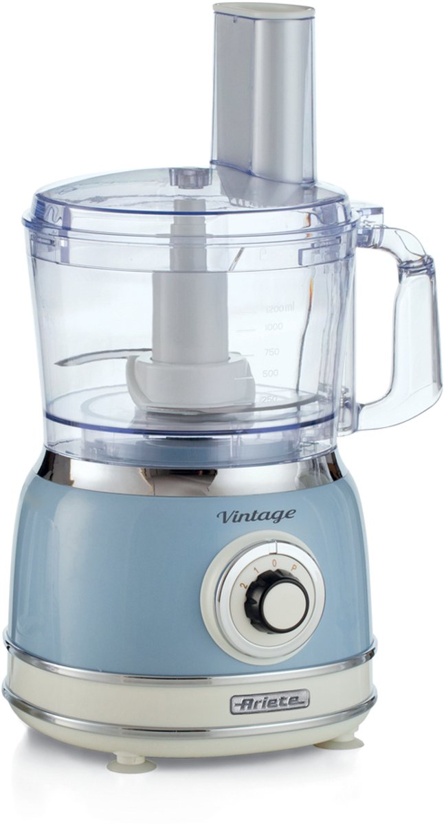 Ariete Vintage 1781 8 in 1 Food Processor - Blue