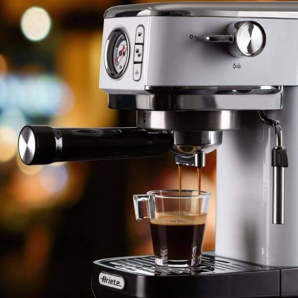 Ariete Moderna 1381 Slim Espresso Machine - White