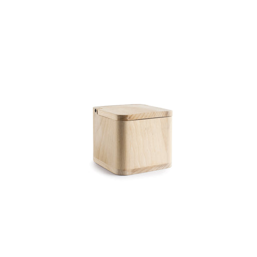 Ibili Madera Dado 10x11x11cm Wooden Salt Cellar 