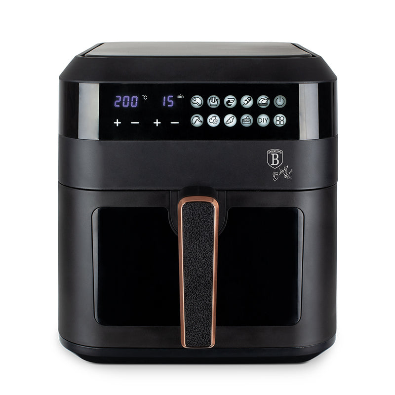 Berlinger Haus 6.3L Air Fryer - Black-Rose