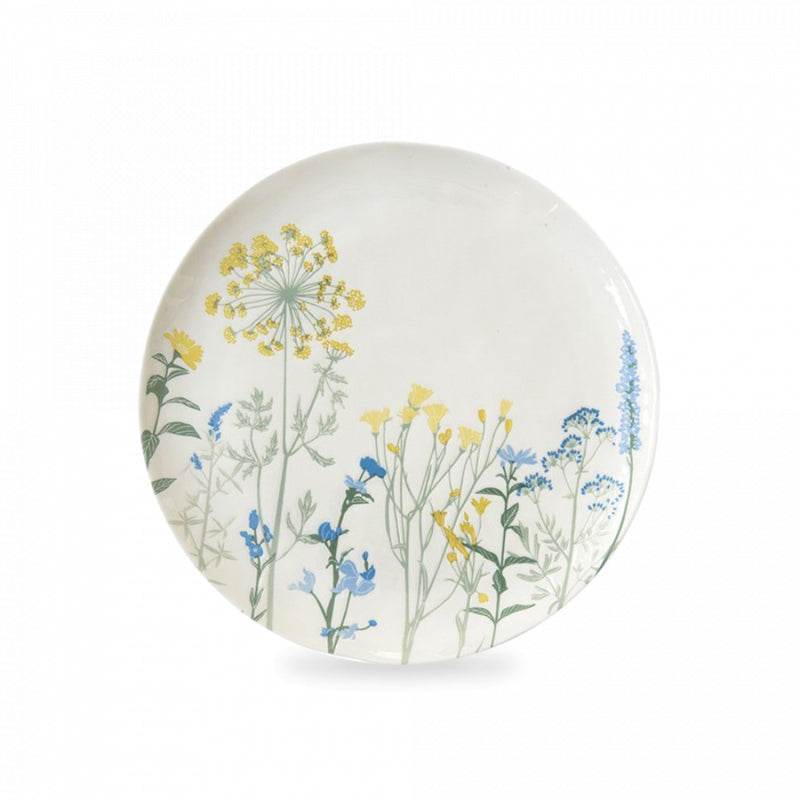 Easy Life Mille Fleurs 26cm Dinner Plate - Yellow & Blue