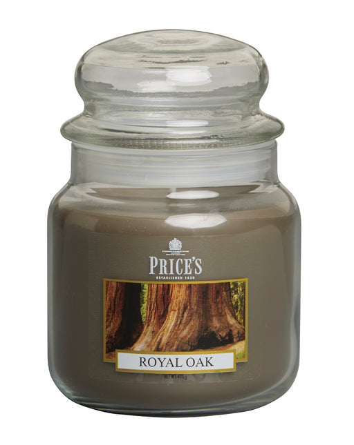 Price's Medium Scented Candle Jar with Lid - Royal Oak