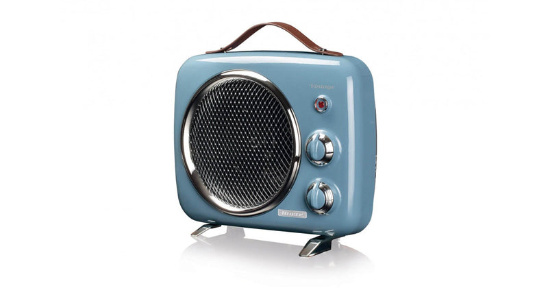 Ariete Vintage 808 Retro Fan Heater - Blue