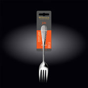Wilmax Julia 23cm Steel Serving Fork - Silver