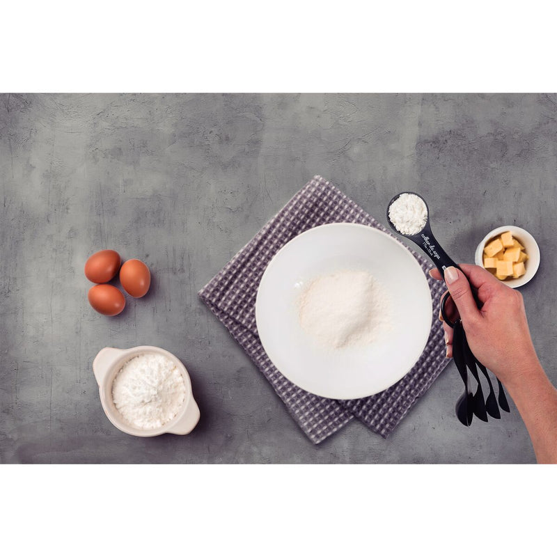 Tramontina Utilita 5-Piece Measuring Spoon Set - Black