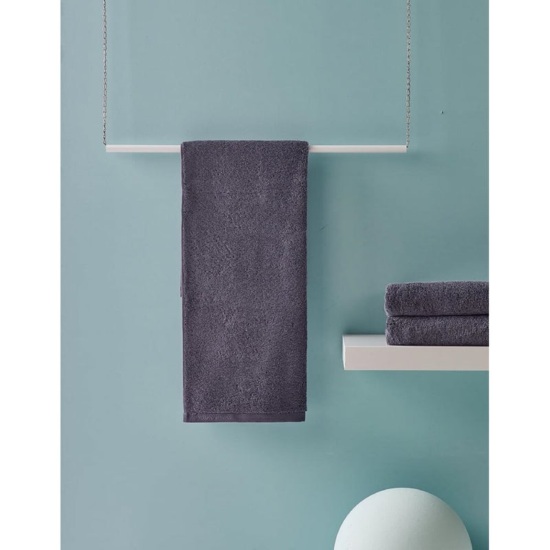 Aquanova London Graphite Hand Towel - 55 x 100 cm
