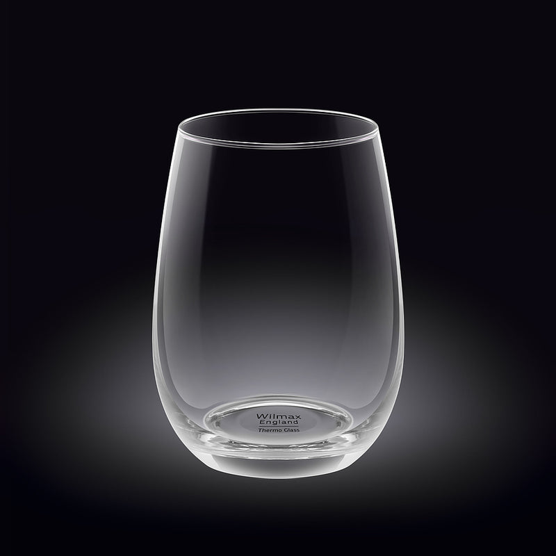 Wilmax Thermo 460ml Glass Tumbler