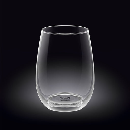 Wilmax Thermo 460ml Glass Tumbler