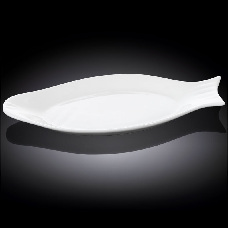 Wilmax 46cm Fish Plate - White