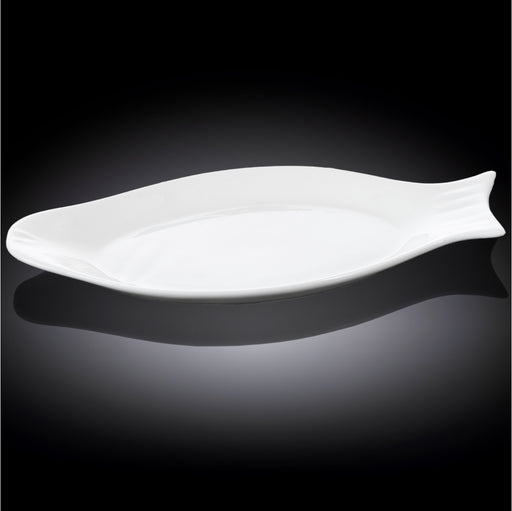Wilmax 46cm Fish Plate - White
