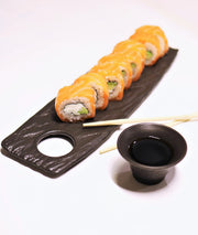 Wilmax SlateStone 7.5x4cm Sauce Dish - Black