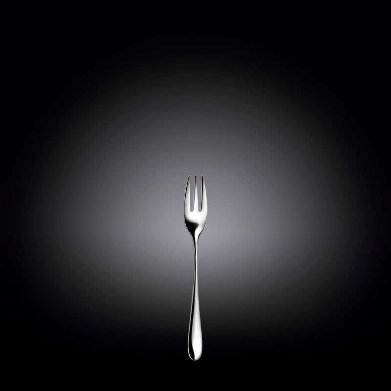 Wilmax Stella 2-Piece 14cm Pastry Fork Set - Silver