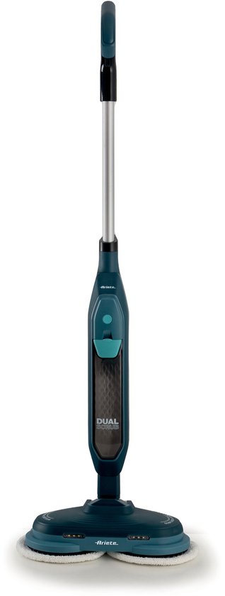 Ariete 4178 Dual Scrub Electric Mop with Rotating Brushes - Teal