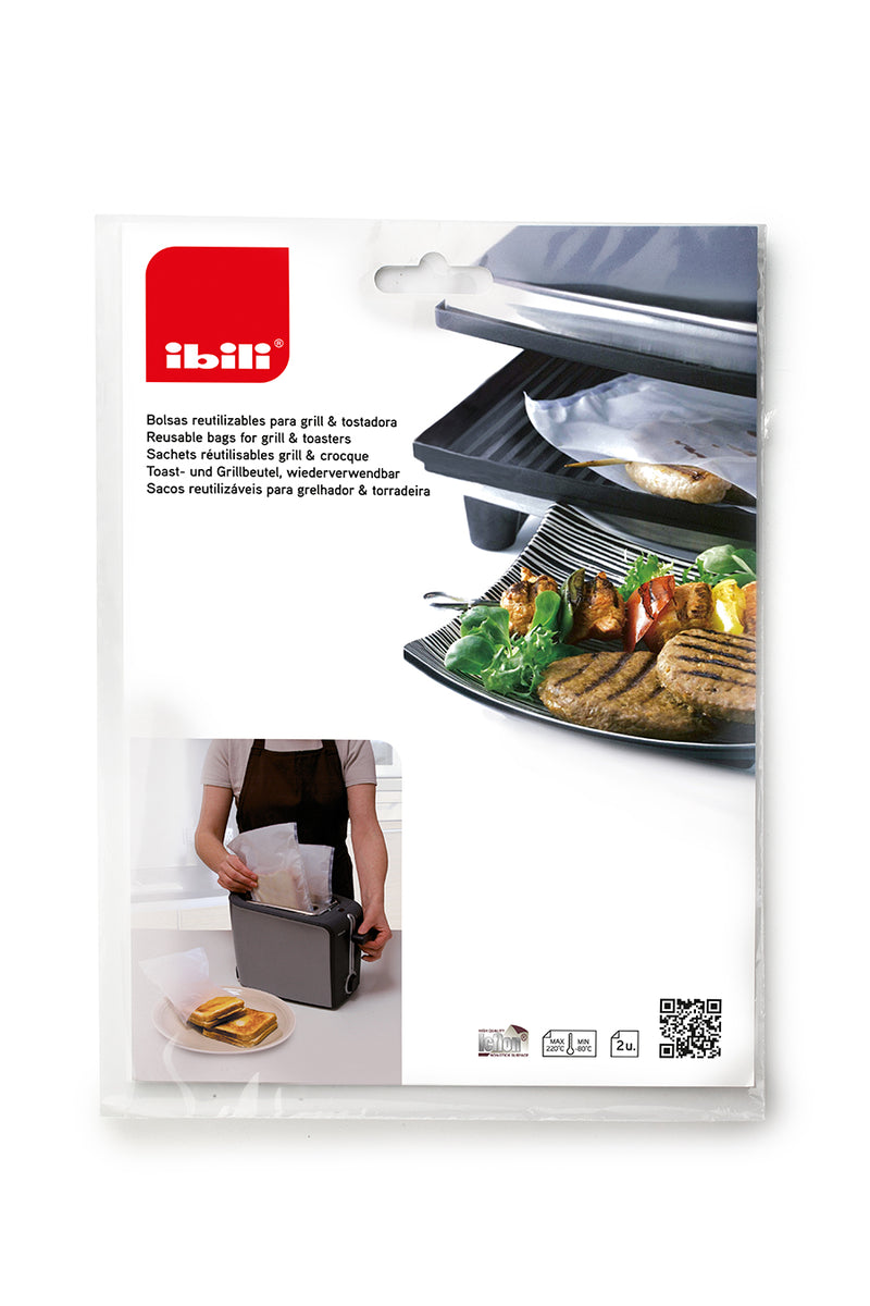 Ibili Set of 2 Grill & Toaster Bags