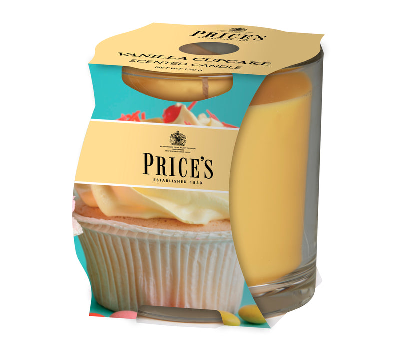 Price's Scented Candle Cluster - Vanilla Cupcake