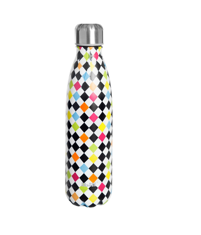Ibili Arlequin Steel 500ml Double Wall Thermos Bottle - Multicolored