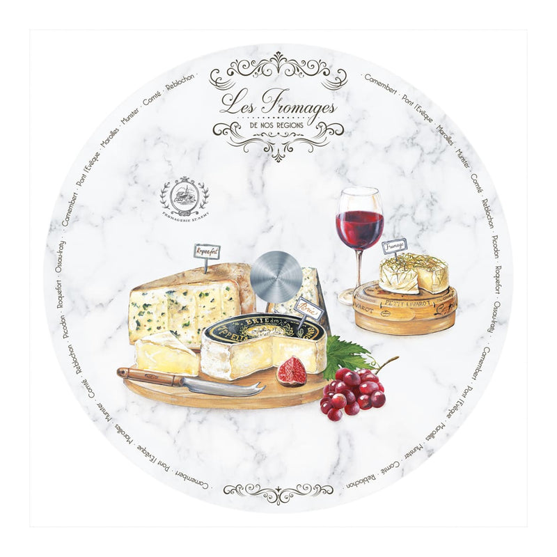 Easy Life Fromages 32cm Revolving Platter - Multicolored