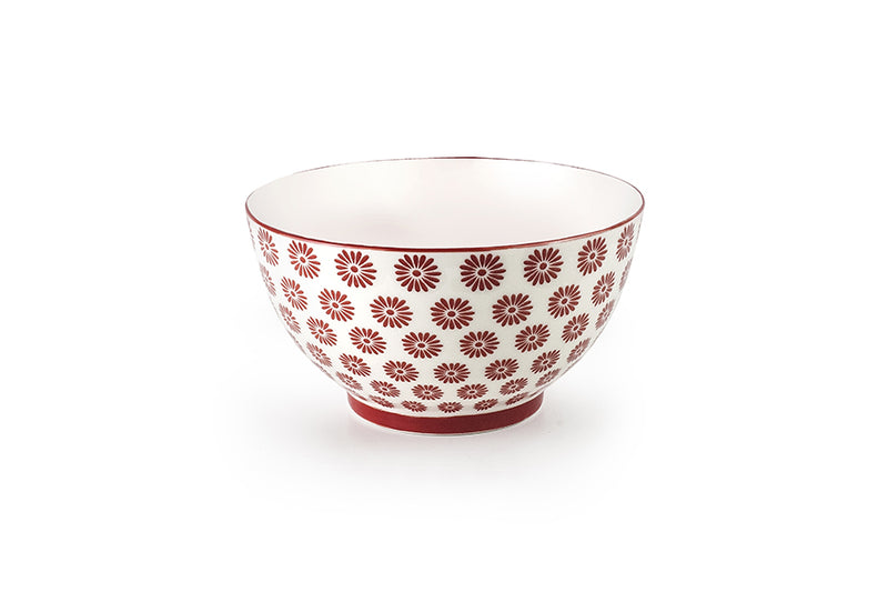 Ibili Ormuz 13.4cm Bowl - Red & White