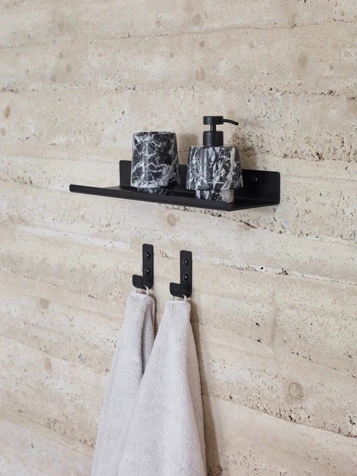 Aquanova Orion 10.5x8cm Toothbrush Holder - Black