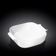 Wilmax 16.5cm Square Baking Dish with Handles - White