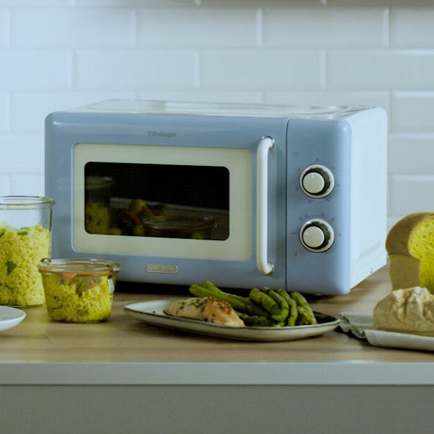 Ariete Vintage 3960 20L Microwave - Blue